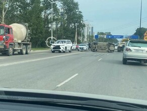 Жесткое ДТП с опрокидыванием авто произошло в Благовещенске фото видео