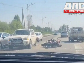 О ДТП на Новотроицком шоссе с участием мотоциклиста рассказали в ГИБДД Благовещенска 