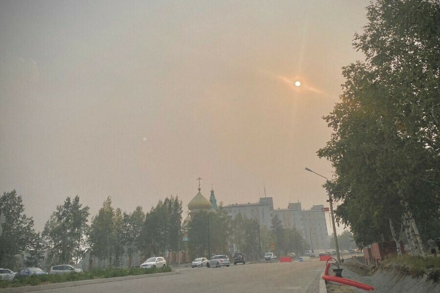 Дым от природных пожаров снова приходит в Приамурье 