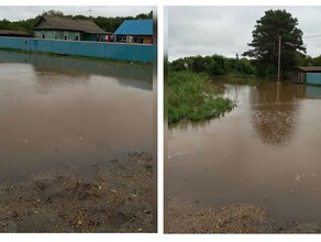 Вода отрезала от дорог село в Амурской области 