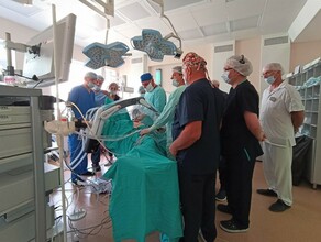 В Амурской областной больнице пациента впервые прооперировали с помощью робота