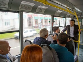 Мэр Благовещенска проехал в автобусе и оценил проведенную транспортную реформу