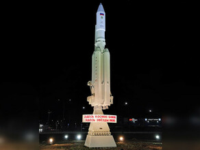 Засветилась ракета Ангара установленная на калининском кольце в Благовещенске