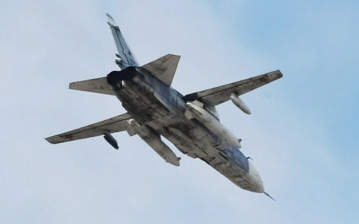 В Волгоградской области разбился бомбардировщик Су24