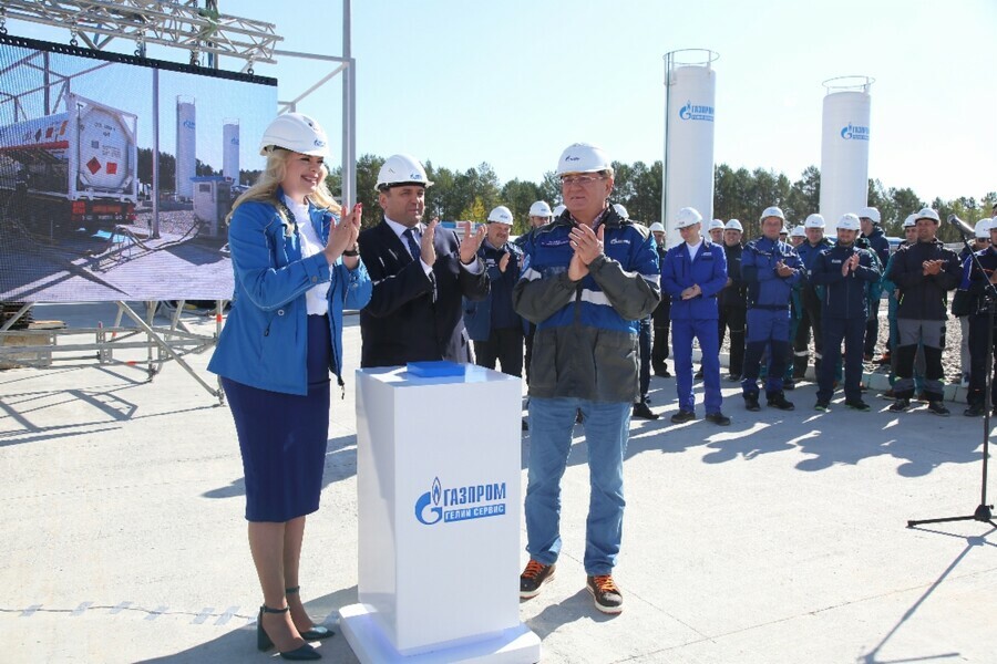  Пуск в Амурской области торжественно запустили первый объект автономной газификации
