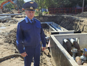 Прокурор проверил как идет ремонт тепловых сетей на улице Пушкина в Благовещенске