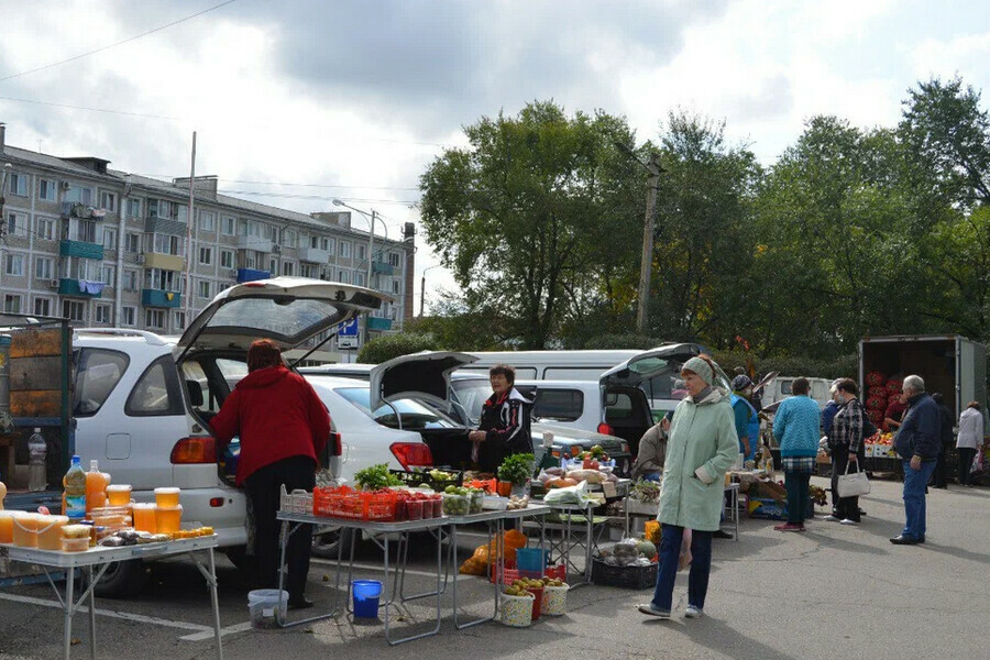 Амурских участников ярмарки выходного дня попросили быть культурнее В связи с чем 