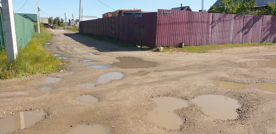 На грейдирование скидываемся всей улицей одну из улиц Благовещенска не ремонтируют несмотря на решение суда