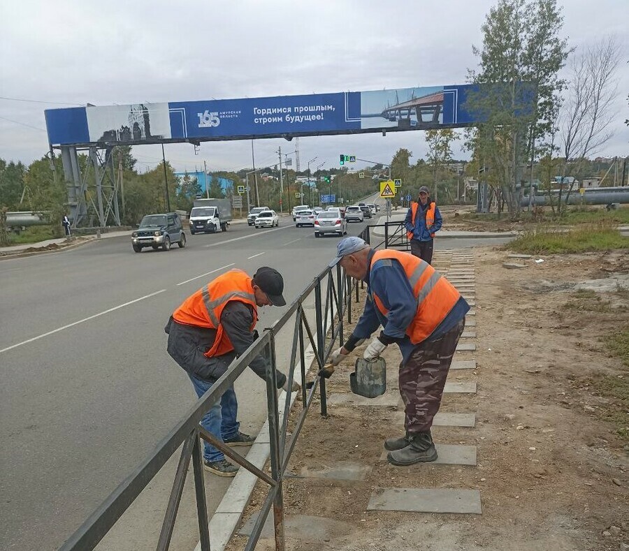 Власти города обещают что путь в новую школу в Благовещенске станет безопаснее