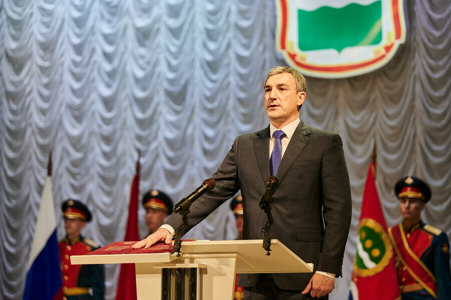 Василий Орлов вступил в должность губернатора Амурской области