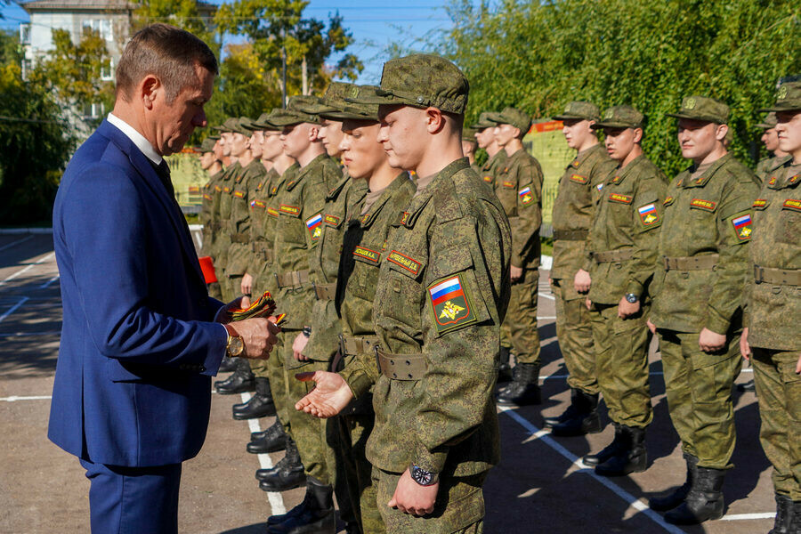 В университете Приамурья торжественно открыли единственный в регионе Военный учебный центр фото 