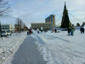 Как в прошлом году не будет Мэр ответил на опасения благовещенцев снова увидеть на главной площади некачественные горки