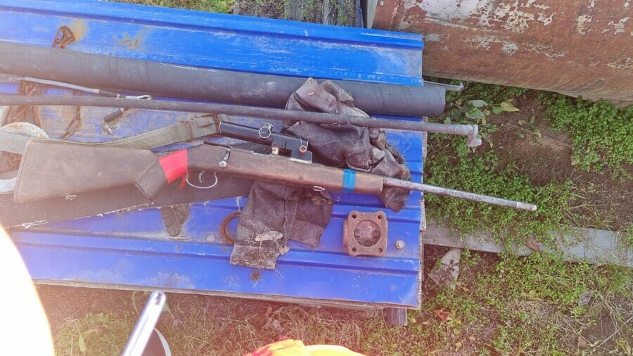 В Приамурье у жителя приграничного села нашли оружие и боеприпасы