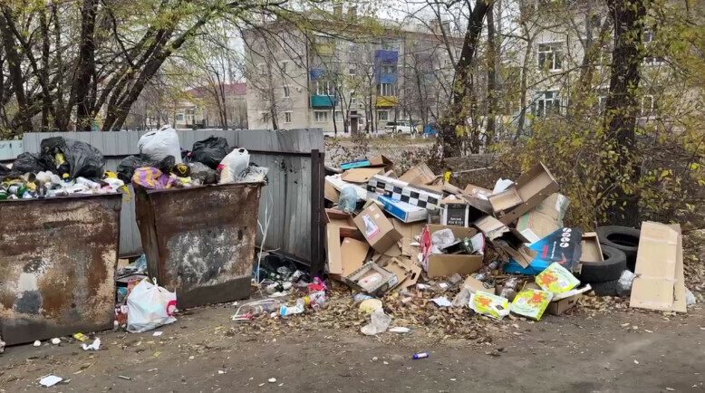 За двойной тариф загаживает город Мэр Белогорска подготовил материалы сенатору по мусорному оператору