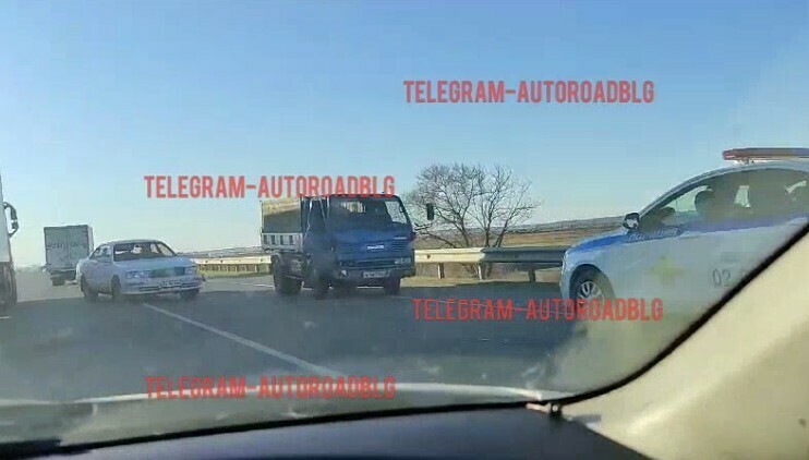 На подъезде к Благовещенску  ДТП перекрыта одна полоса