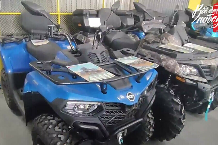 Квадроцикл по заявке бойца с позывным Гвоздь отправился на СВО из Амурской области 