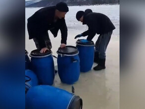 Жителям амурского села приходится набирать воду из реки для своих нужд изза сломанной водовозки видео 