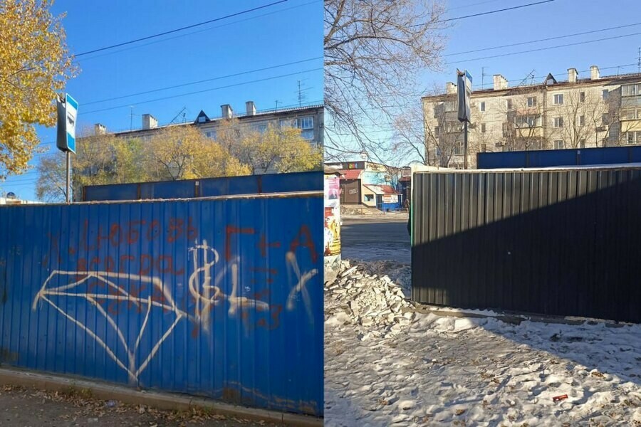 Вандалы не унимаются имущество Благовещенска снова пострадало от хулиганов фото 