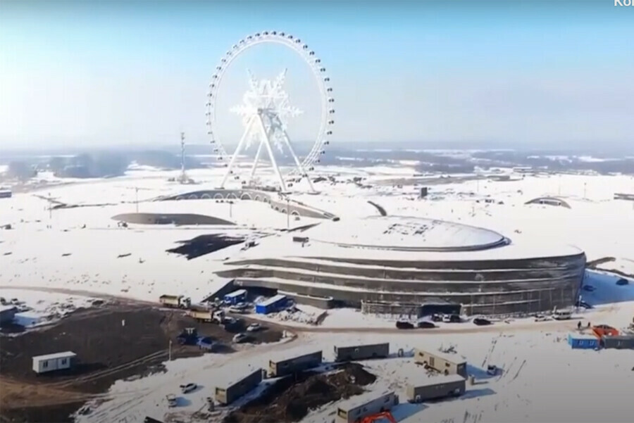В Мире снега и льда в Харбине для туристов построят крытые помещения видео