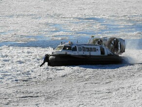 Очевидцы сняли как человек посередине Амура толкает застрявшую в торосах пуму