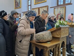 В Приамурье привезли необычную святыню