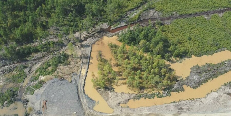 В Амурской области золотодобывющее предприятие заплатит больше 200 тысяч за загрязнение ручьев