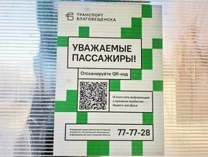 Благовещенцы могут отслеживать общественный транспорт