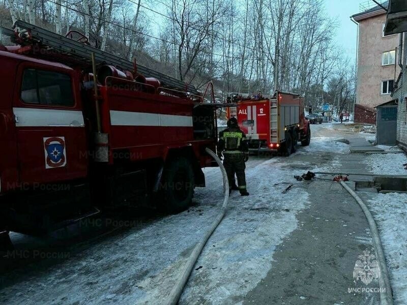 В Белогорье загорелась квартира в которой был ребенок