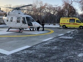 Вертолет МЧС доставил в Москву двух школьников с тяжелыми ранениями в результате стрельбы в Брянске