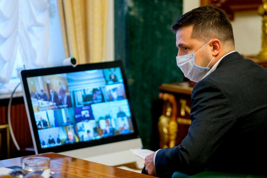 Президента Украины Зеленского госпитализировали с коронавирусом
