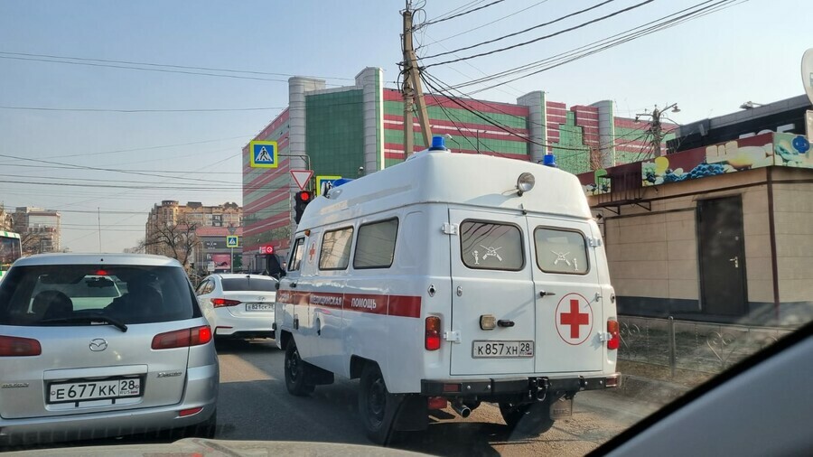 В районе благовещенского автовокзала сбили пешехода Пострадавшему грозит штраф