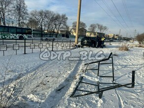 В Благовещенске водителю попавшему в жесткое ДТП предстоят двойные траты