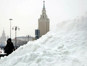 Сугробы в Москве побьют рекорды 104летней давности а морозы за 20 градусов назвали смертельными