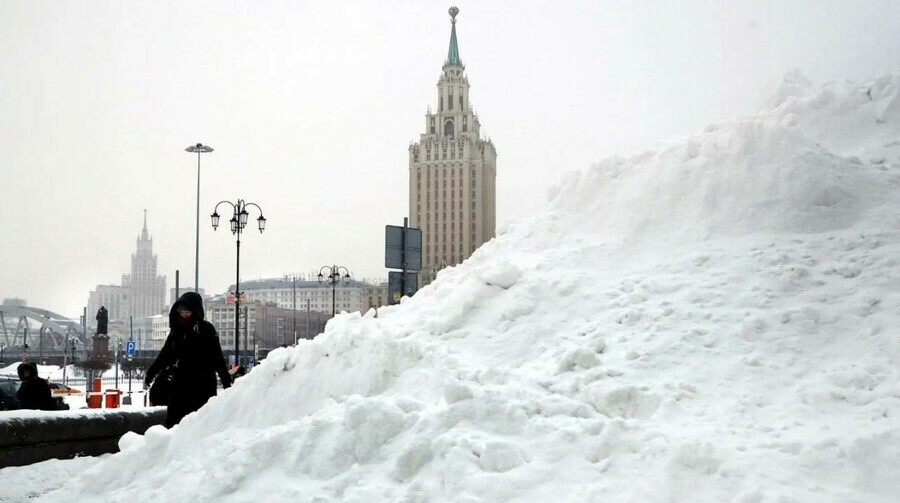 Сугробы в Москве побьют рекорды 104летней давности а морозы за 20 градусов назвали смертельными