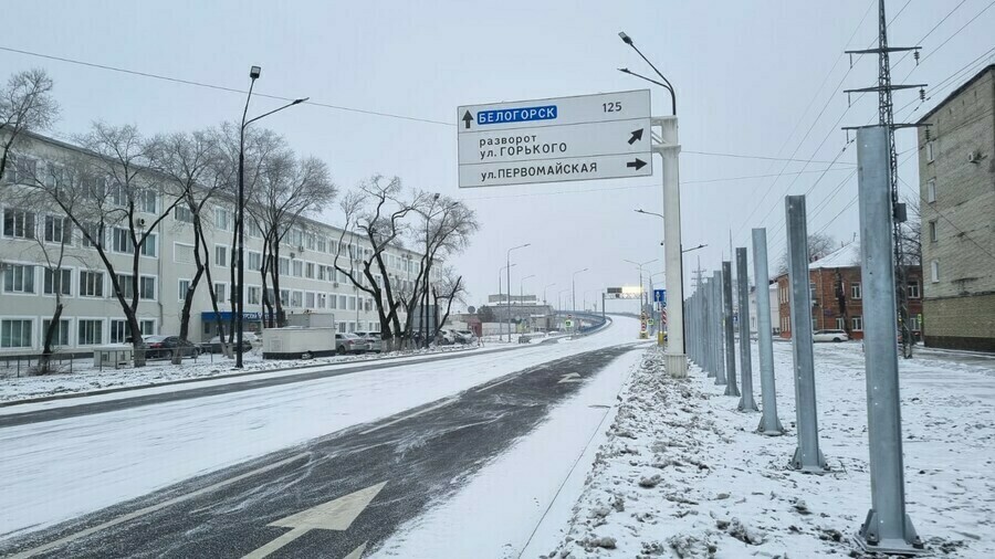 У благовещенцев возник вопрос как переходить улицу Горького в районе нового Зейского моста Что ответили в минтрансе