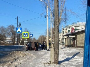 В Свободном на пешеходном переходе сбили молодую девушку