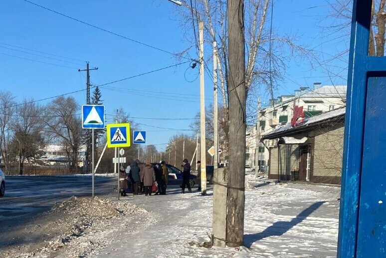 В Свободном на пешеходном переходе сбили молодую девушку