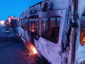 ЧП на трассе в Амурской области сгорел дотла рейсовый автобус перевозивший пассажиров