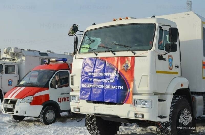 На федеральных трассах в Амурской области работает 31 пункт обогрева 