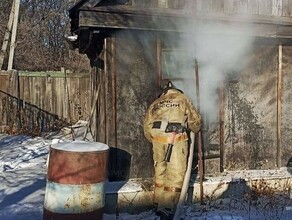 В Благовещенске на пожаре погиб мужчина