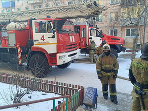 На пожаре в Белогорске спасено три человека