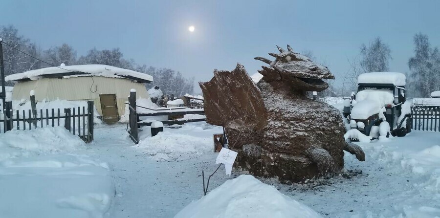 Новый год в Якутии встретят с драконом из навоза