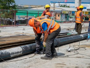 Власти путепровод на Загородной в Благовещенске готов почти на 80 