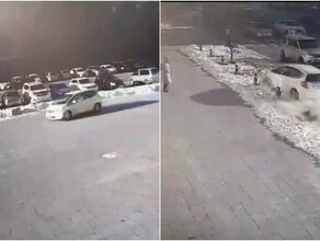 Озвучена сумма которую заплатит автоледи за таран светильников и здания мэрии в Благовещенске 