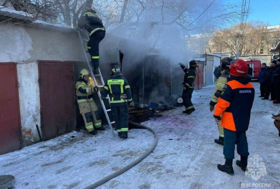 В новогодние каникулы в Благовещенске произошло 11 пожаров В одном погиб человек