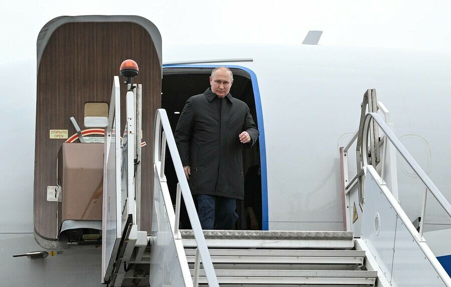 Путин прибыл в Хабаровск
