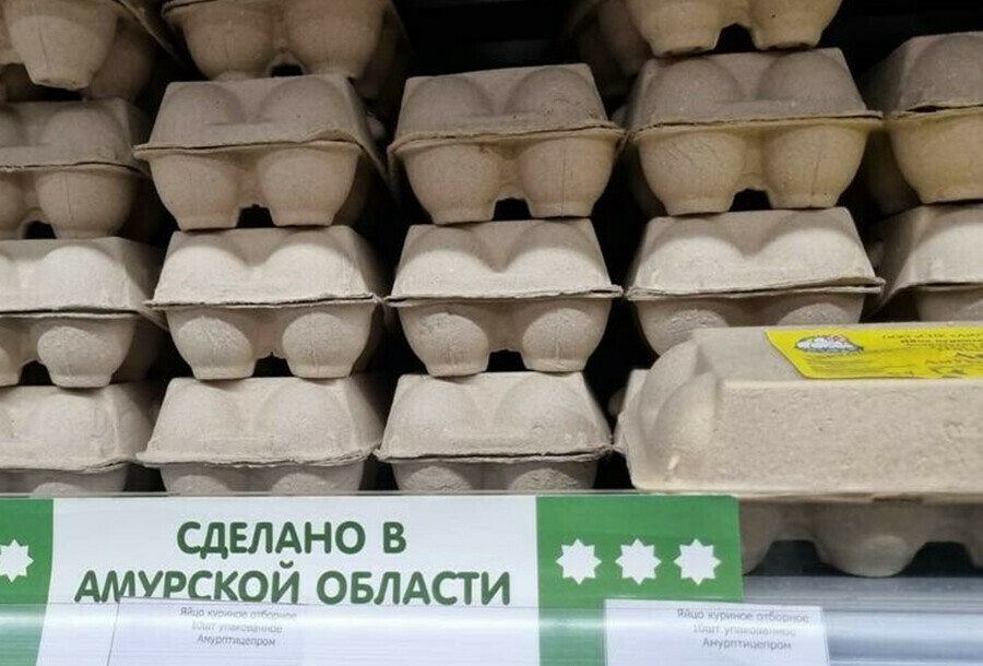 Надо немного подождать в России куриные яйца всетаки подешевеют