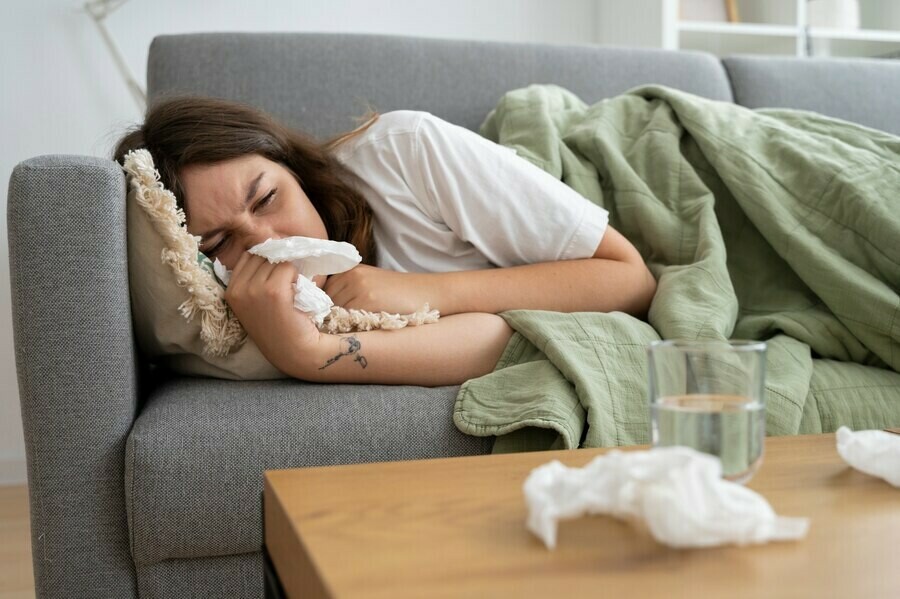 В январе Роспотребнадзор прогнозирует рост заболеваемости гриппом и ковидом