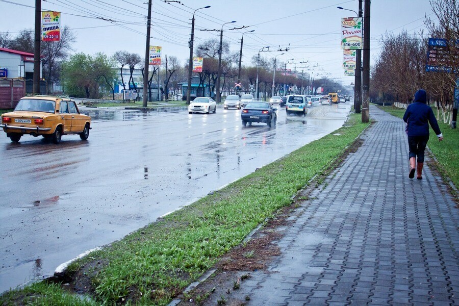 В Благовещенске перекрыли часть кольцевой развязки Попасть с улицы Калинина в микрорайон невозможно