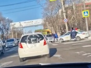 Соцсети в центре Благовещенска сбили пешехода видео 